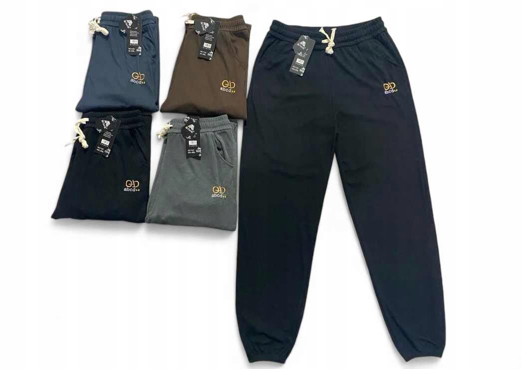 SPODNIE DRESOWE SPORTOWE WYSOKI STAN ELASTYCZNE KOLORY D123 r.4XL/5XL