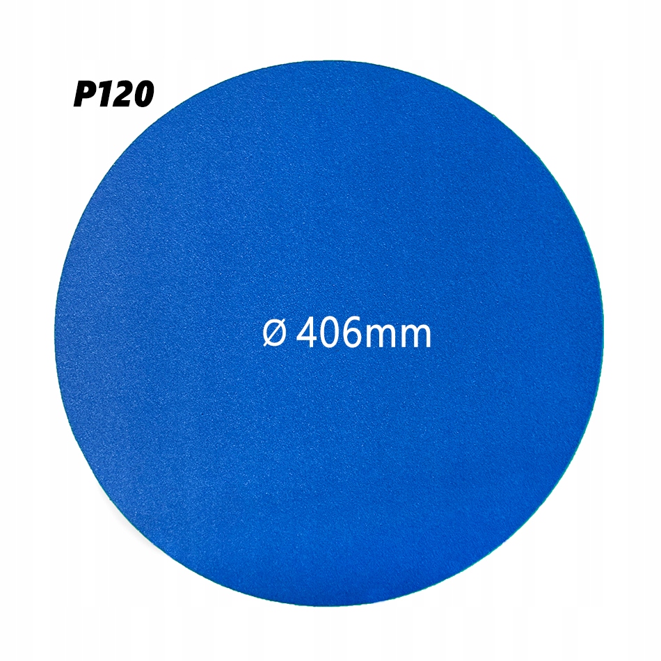 KRĄŻEK PAPIER ŚCIERNY DWUSTRONNY 406mm P120 Cyrkon
