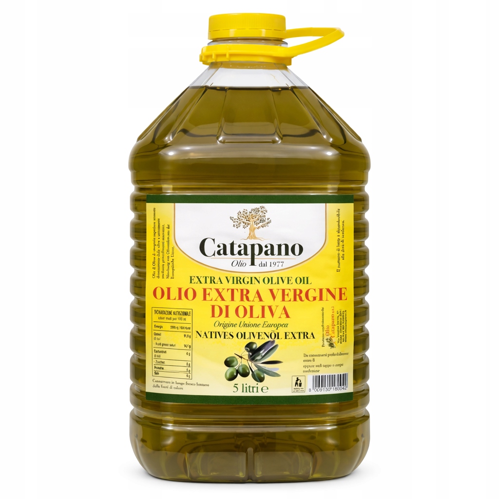 Oliwa Z Oliwek Extra Vergin 5L Catapano Tłoczona Na Zimno