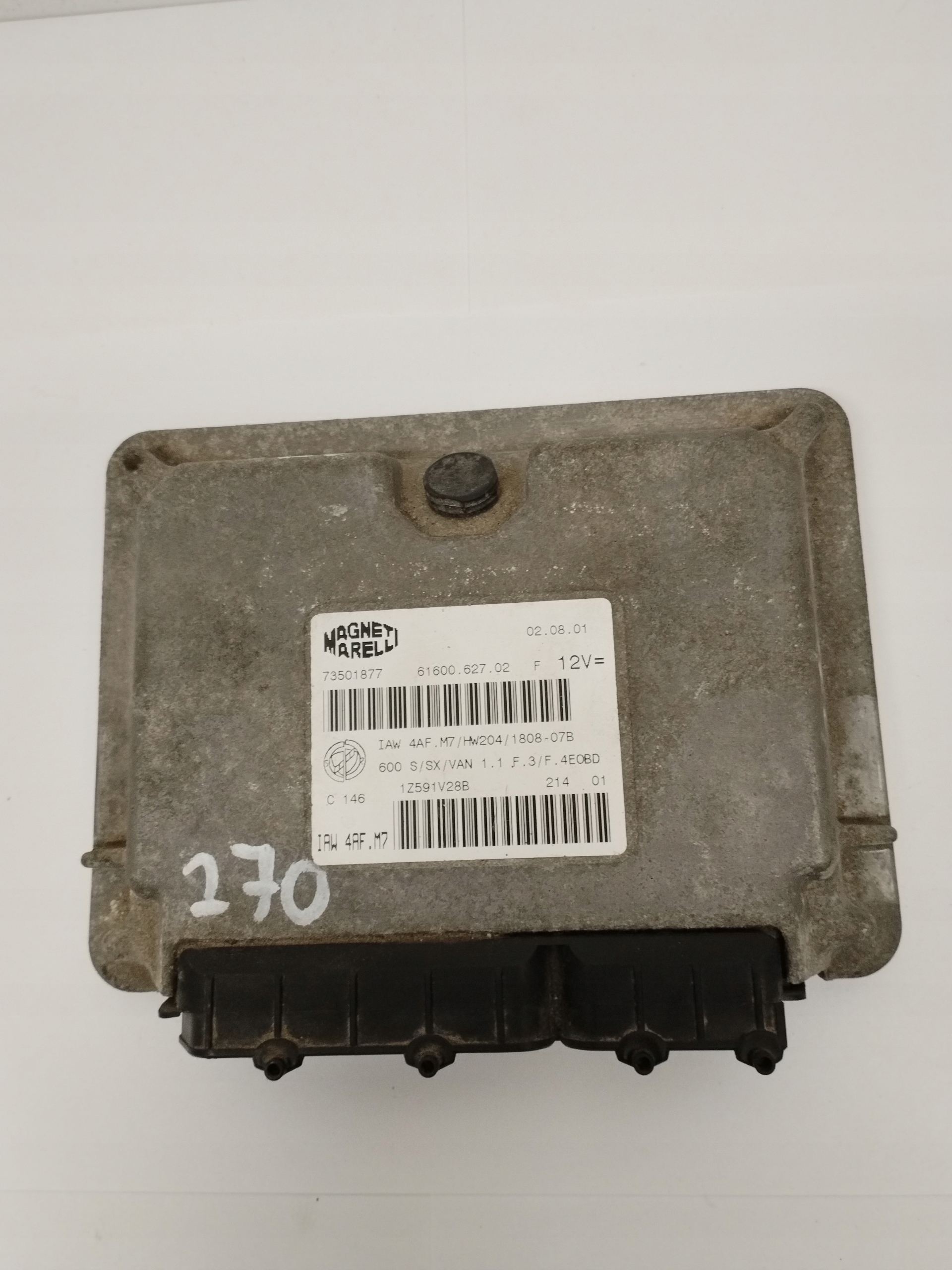 computer control unit of the engine Fiat Seicento IAW4AFM7