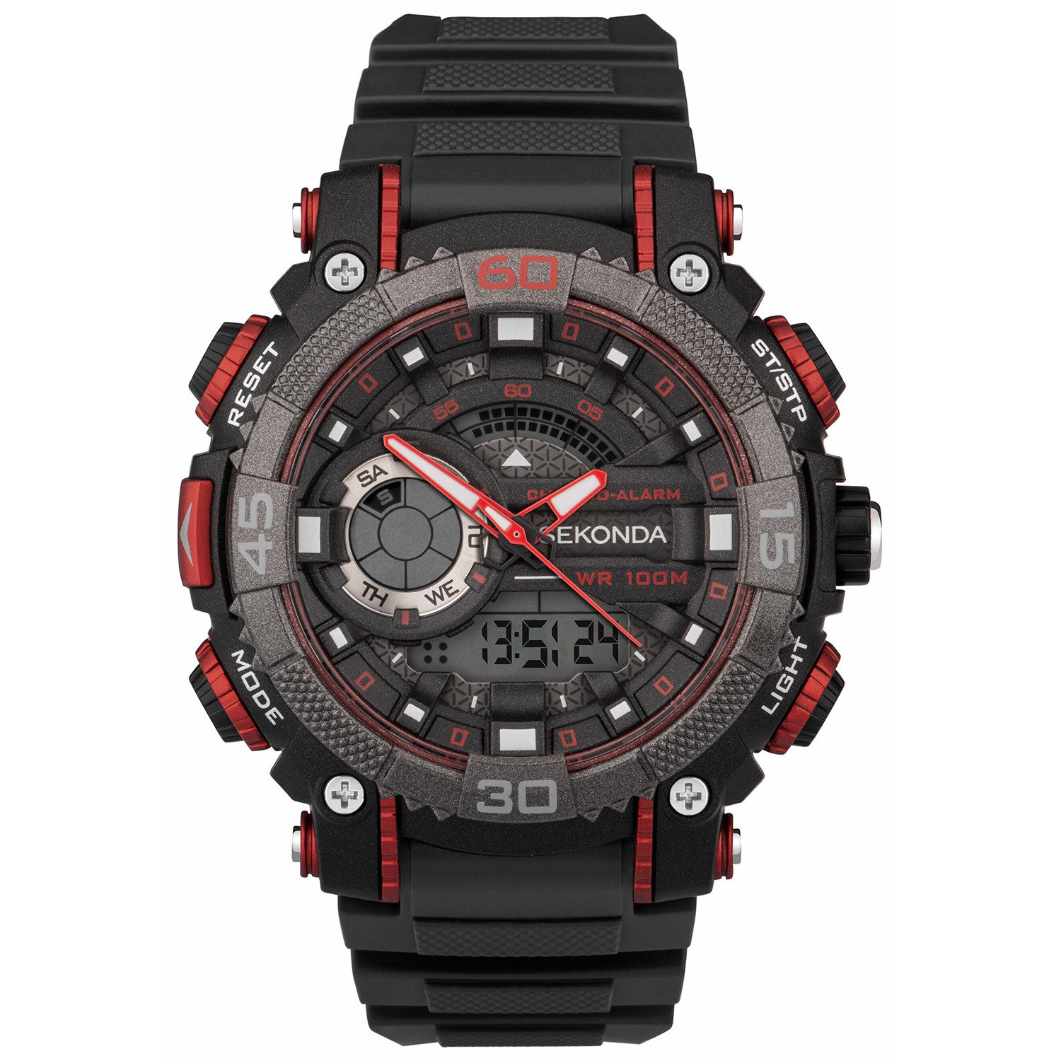 Pánské Hodinky Sekonda 30166 černý pásek