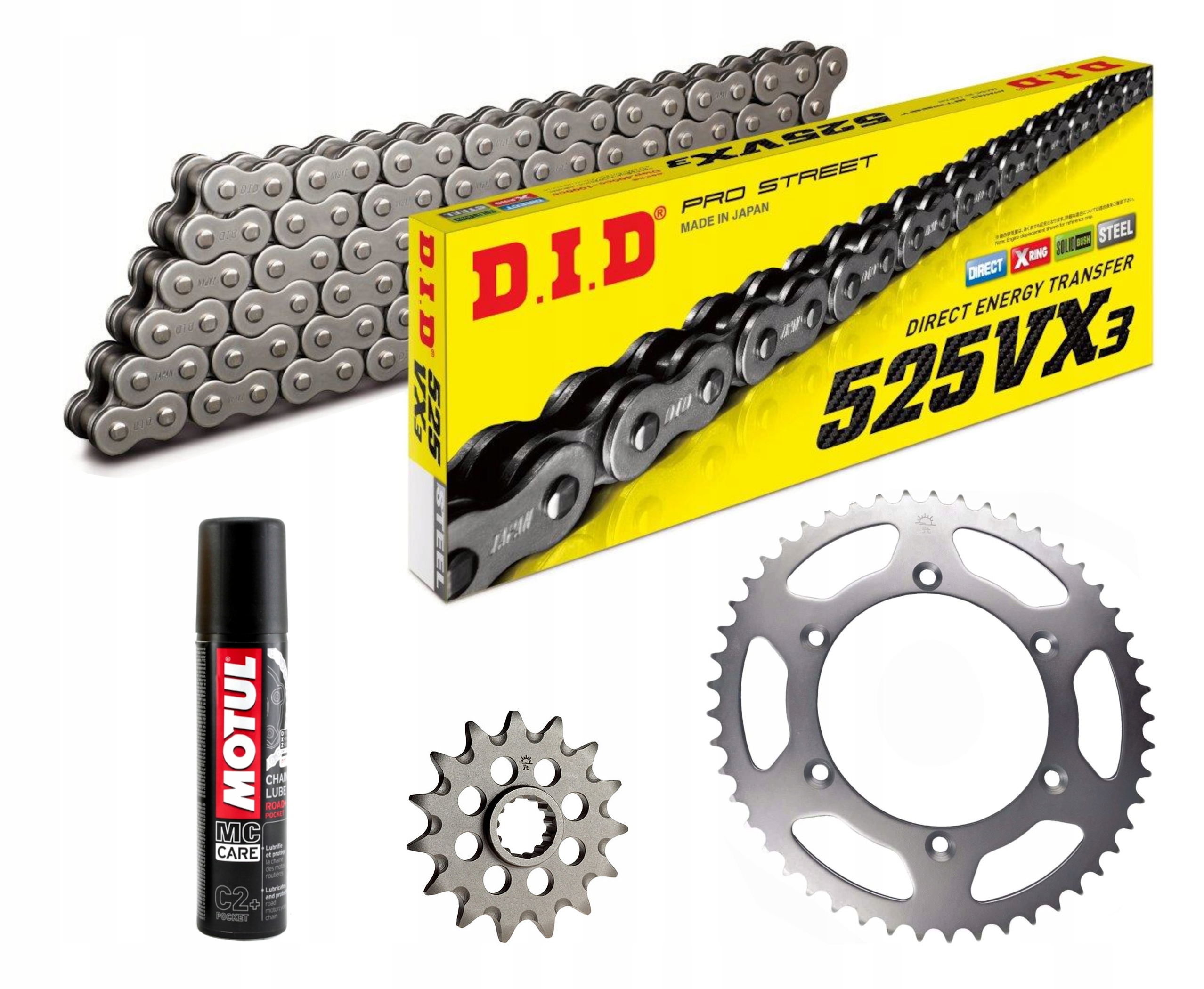 502768 - Приводная цепь KAWASAKI Z1000 14-20 (ABS) 525VX3