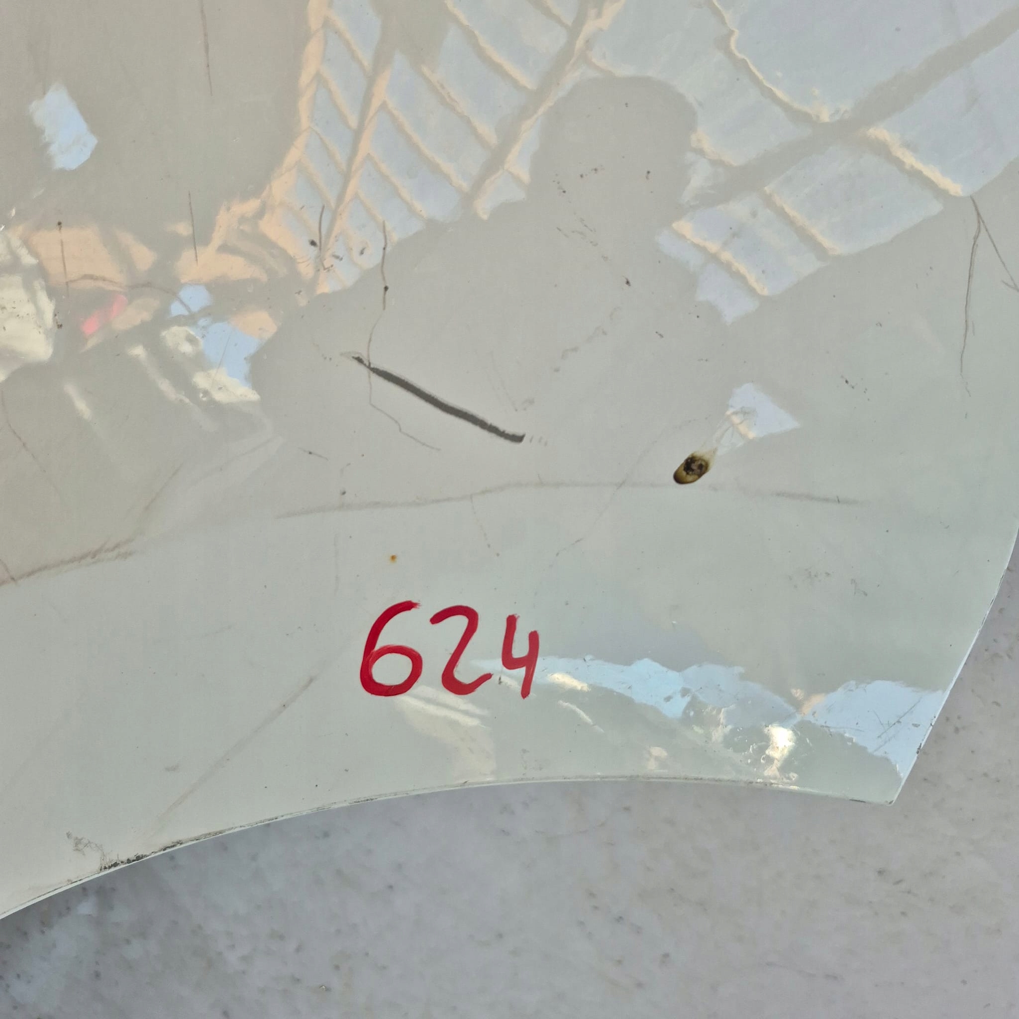 NISSAN LEAF II 2 17-> fender front front right