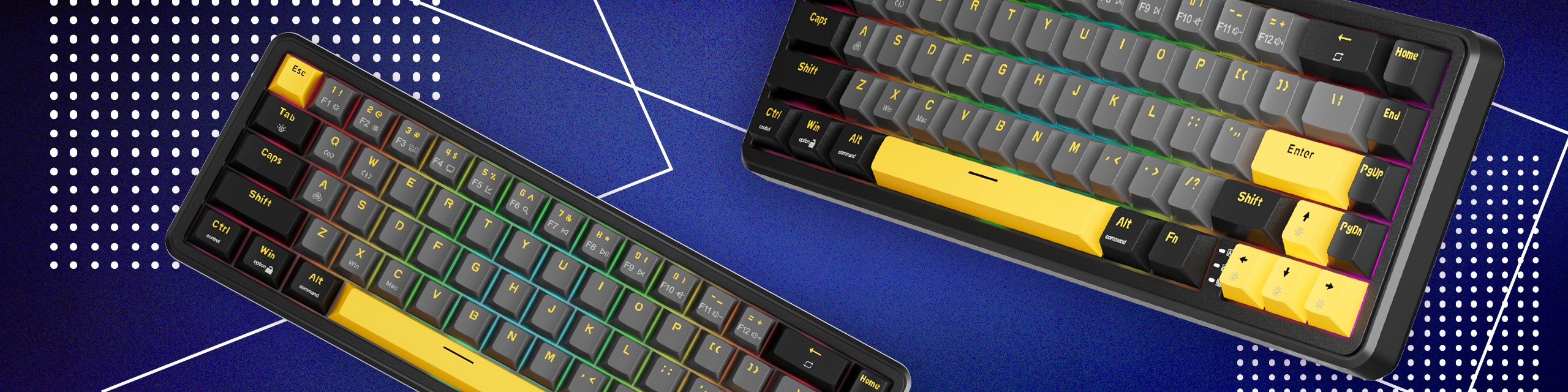 Mechanická klávesnice Marvo Magma M40 s magnetickými spínači