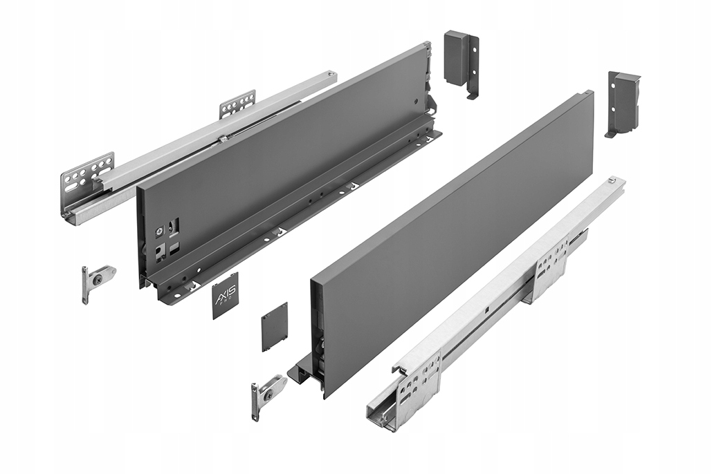 

Szuflada Axis Pro Gtv 400 mm antracyt średnia h116