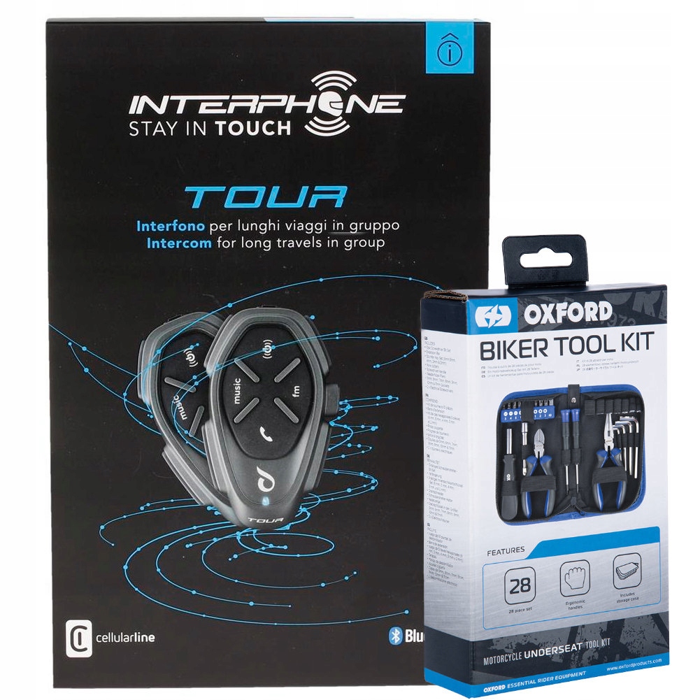 Інтерком домофон тур подвійний Оксфорд комплект RU