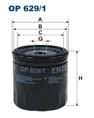 

OP629/1 Filtron- Filtr Oleju Ford