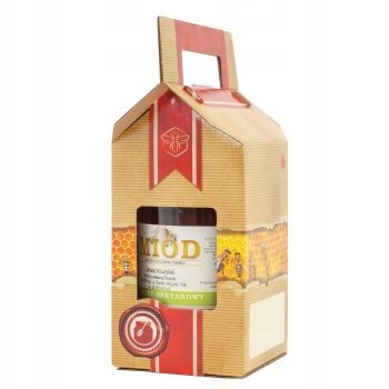 

Pudełko na 1 słoik Ozdobne 900 ml Kartonowe