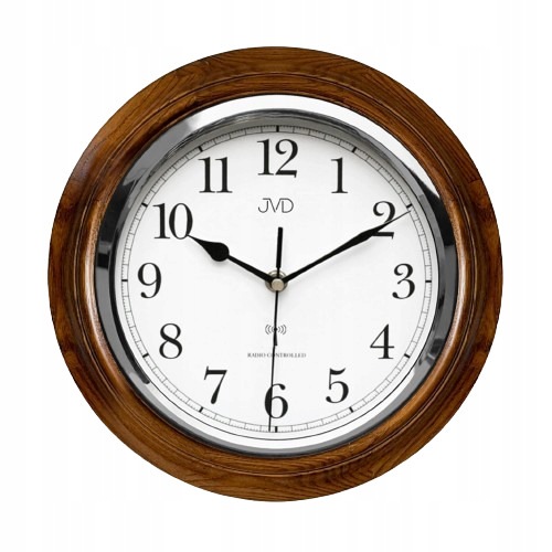 Nástenné rádiom riadené hodiny Jvd NR7162.1, 29cm