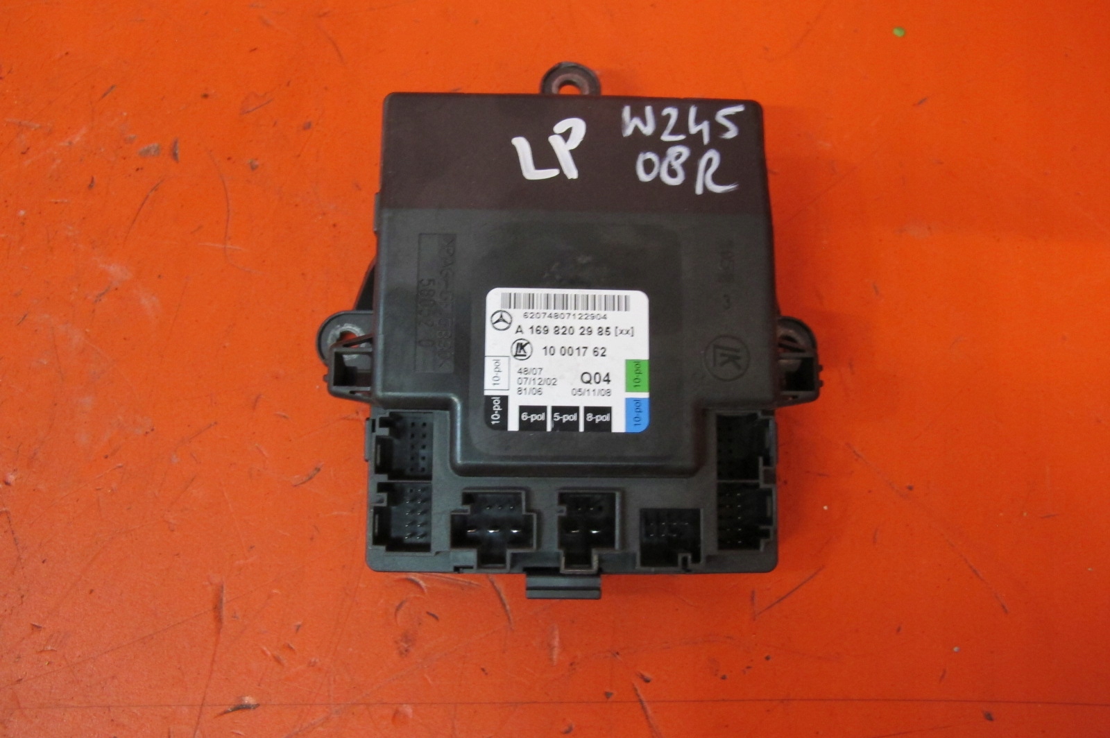 MERCEDES W245 B-KLASA W169 A-KLASA control unit module door left front