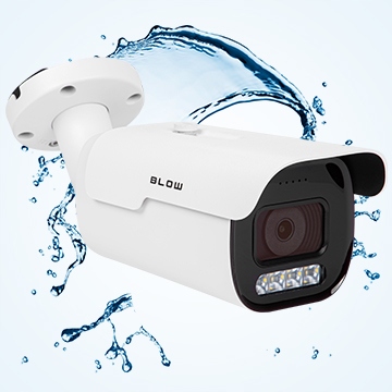 IP kamera BLOW 5MP MOTOZOOM x5 POE Kovová 40m IR Model BL-I5XMMZBWM/PoE/SL