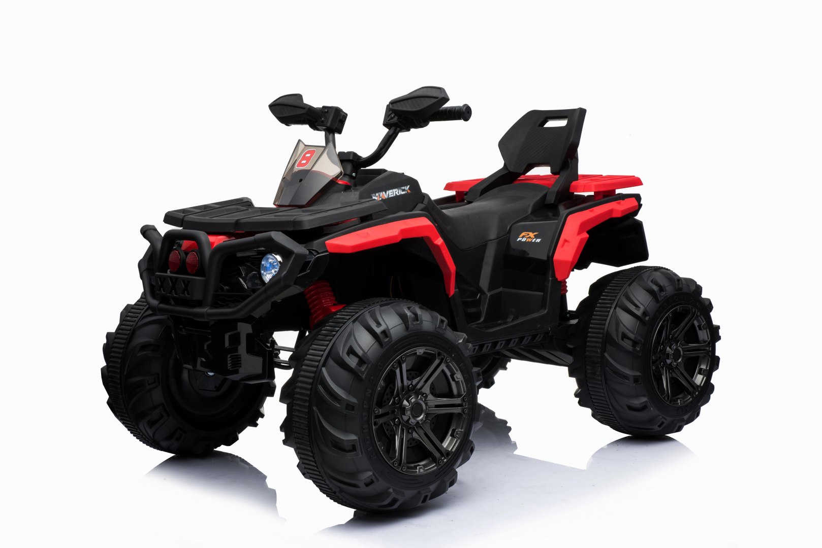MEGA WIELKI QUAD MAVERICK Z NAPĘDEM 4X4, AMORTYZAT Kolor Czarny