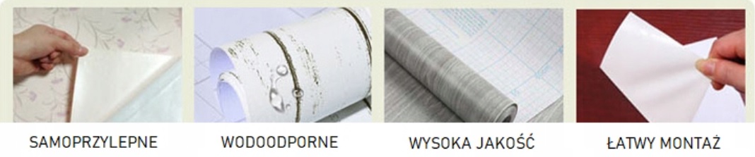 TAPETA SAMOPRZYLEPNA SZARA CEGŁA BIAŁA FUGA T06 Długość 10 m