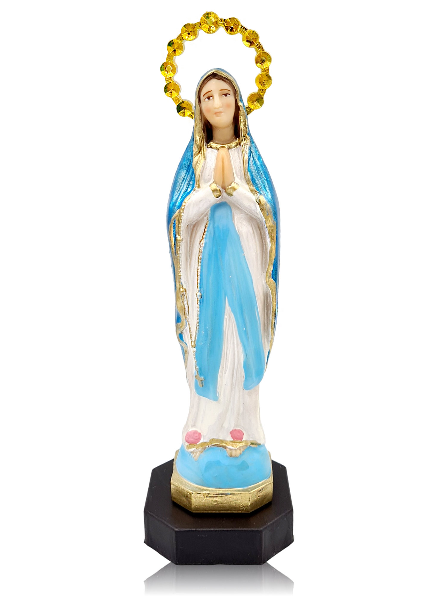 Figurka Matka Boża Różańcowa 17 cm RÓŻANIEC