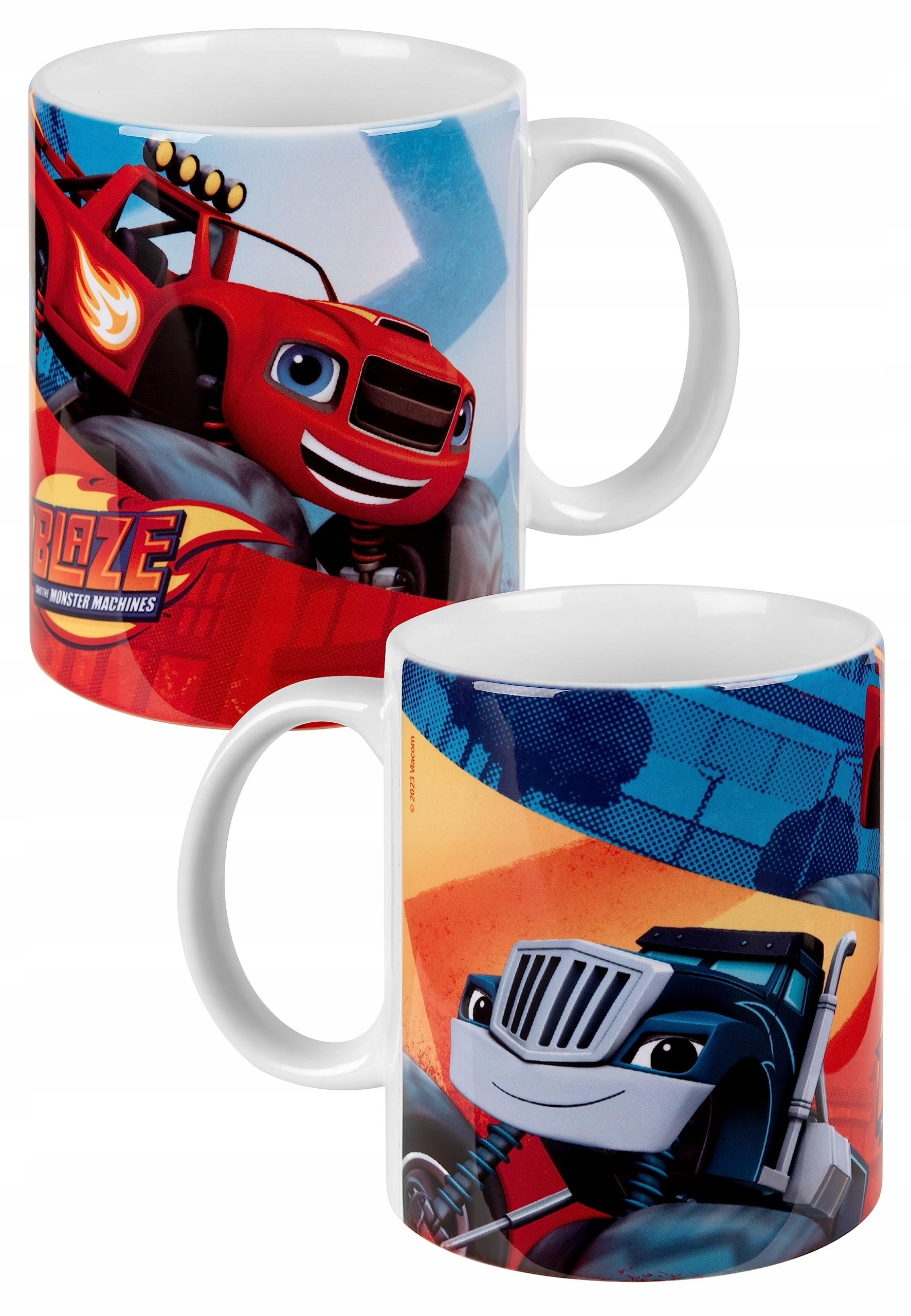 Blaze A Stroje Hrnek pro děti Monstertruck Porcelánový 320 ml
