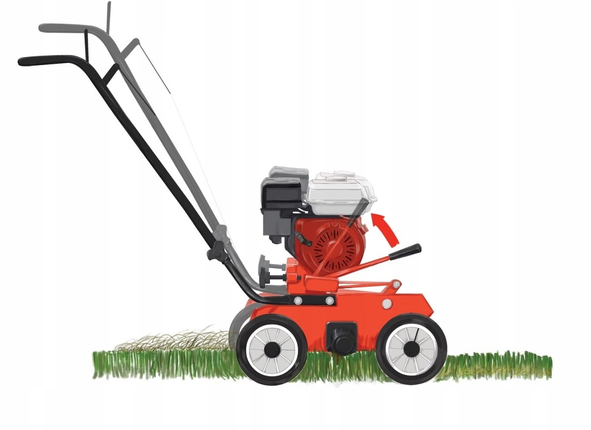 Wertykulator Weibang WB486 CRB PROFESJONALNY Uchylne PRO KONSTRUKCJA !!! Regulacja głębokości roboczej z regulacją