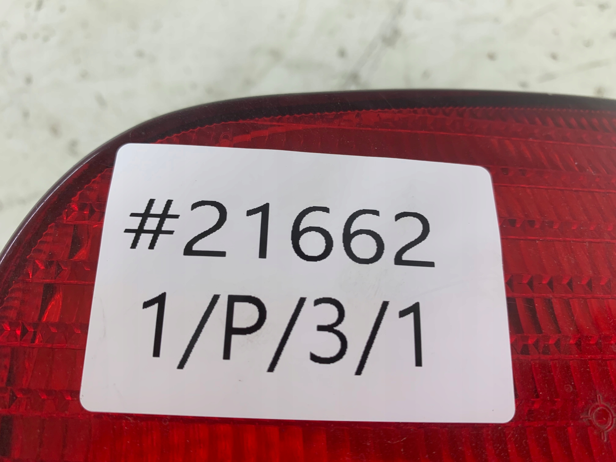 SEAT AROSA light right rear part