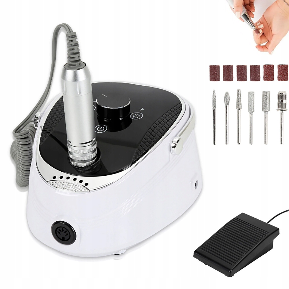 Bruska na nehty Profesionální výkonná 50W Hybridní Gel Manikúra Pedikúra