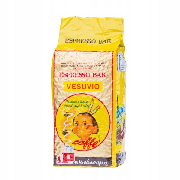Kawa ziarnista mieszana Passalacqua Vesuvio 1000 g