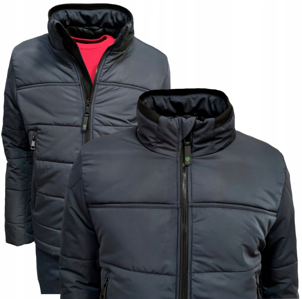 Bunda Pikówka Zanardi K-10 Námořnická Modrá podzim-zima M