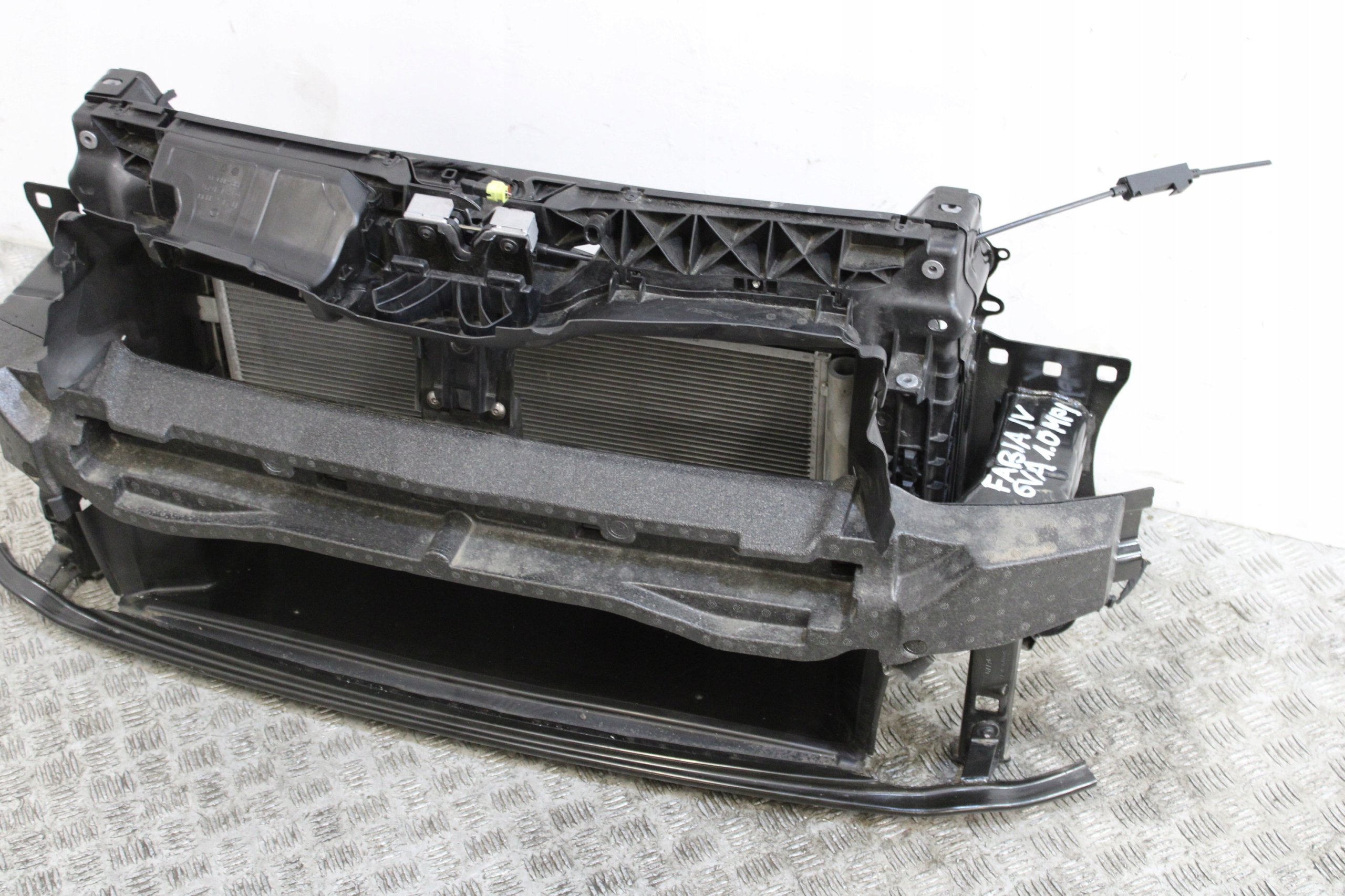 support panel for radiators front radiator pillar SKODA FABIA IV 4 6VA 1.0 MPI