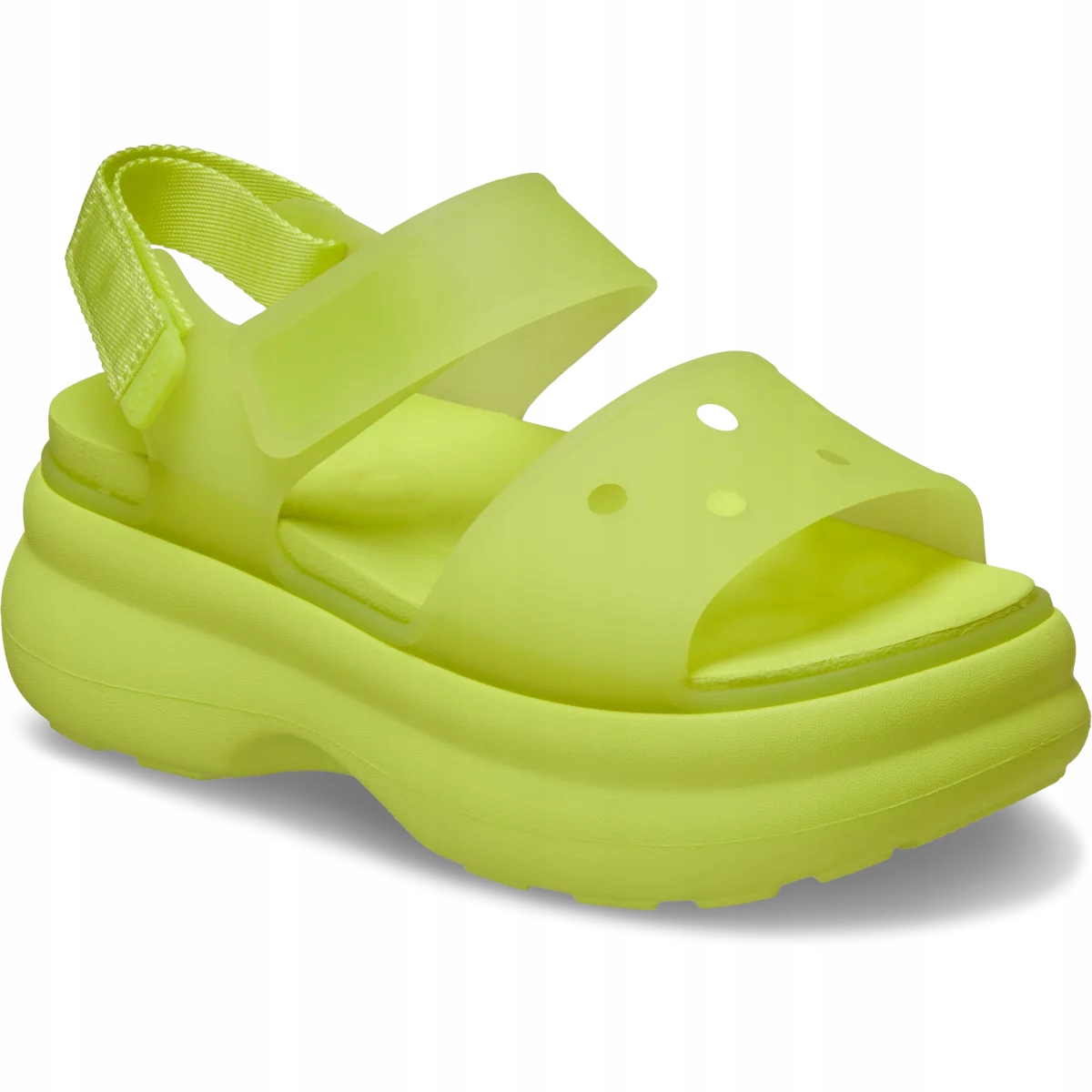 Crocs Sandály Dámské Lehké Pohodlné Boty Soho Frosted Sandal 37-38