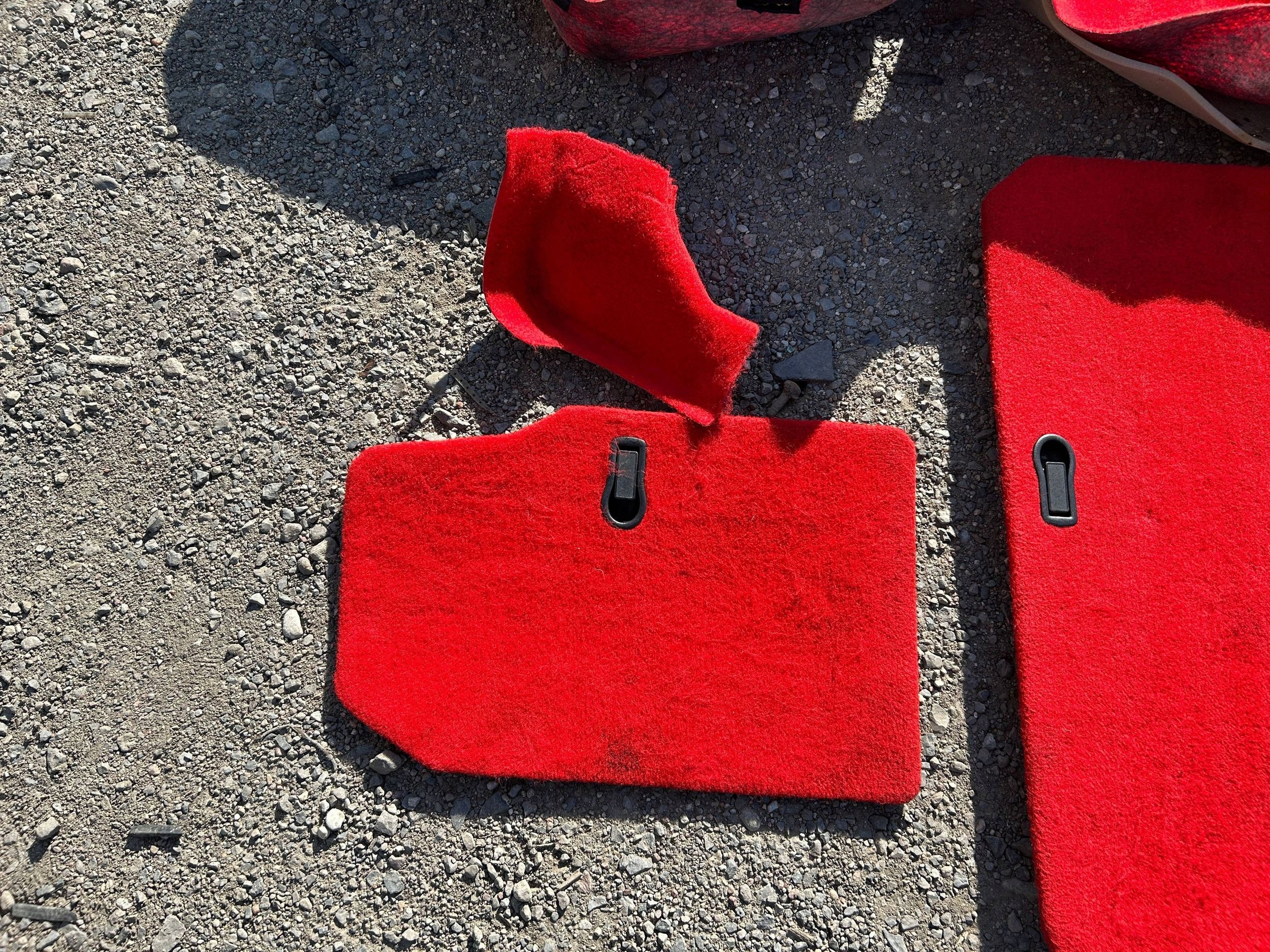 mats floor carpet boot komplet Chevrolet Corvette C5 1997