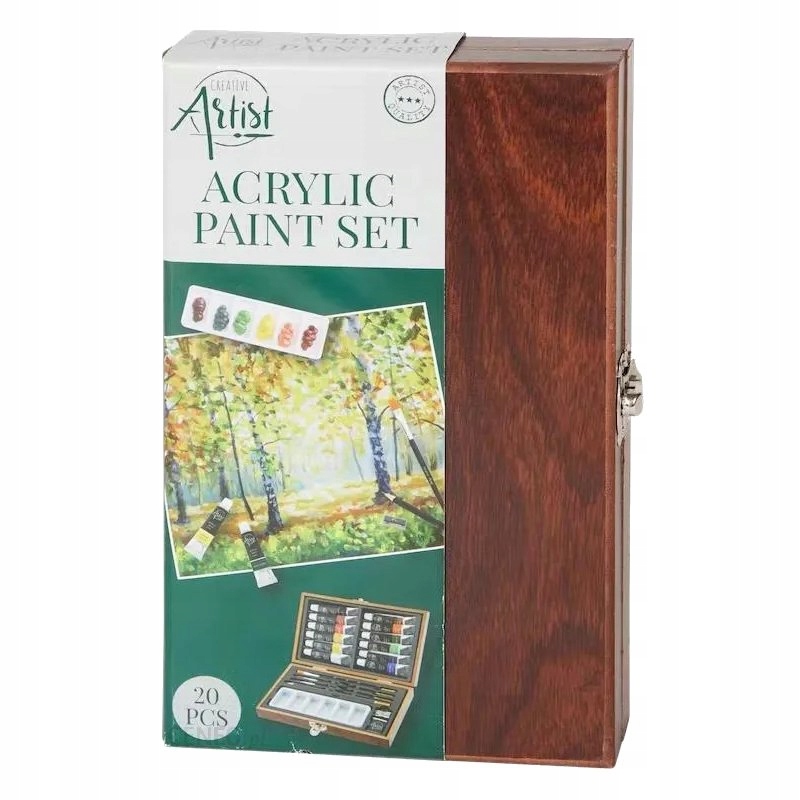 FARBY AKRYLOWE ZESTAW FARB AKRYLOWYCH ARTYSTYCZNY MALARSKI W 20 ELEMENTÓW Kod producenta 3010930