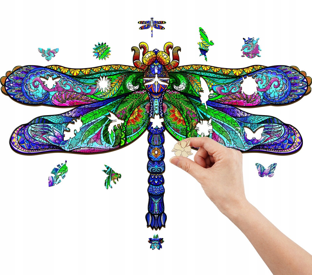 Puzzle Drewniane Wooden Układanka Zestaw Premium L EAN (GTIN) 5903933635088