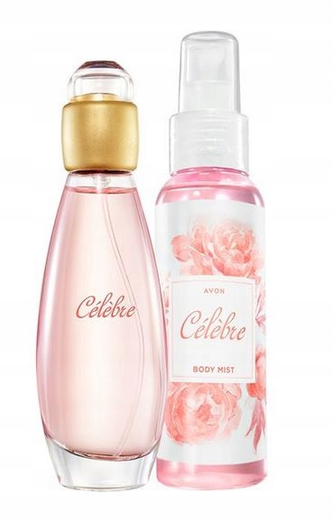 AVON CELEBRE НАБОР ИЗ 2 КОМСЕТИКИ ТУАЛЕТНАЯ ВОДА 50 МЛ ТУМАН 100 МЛ