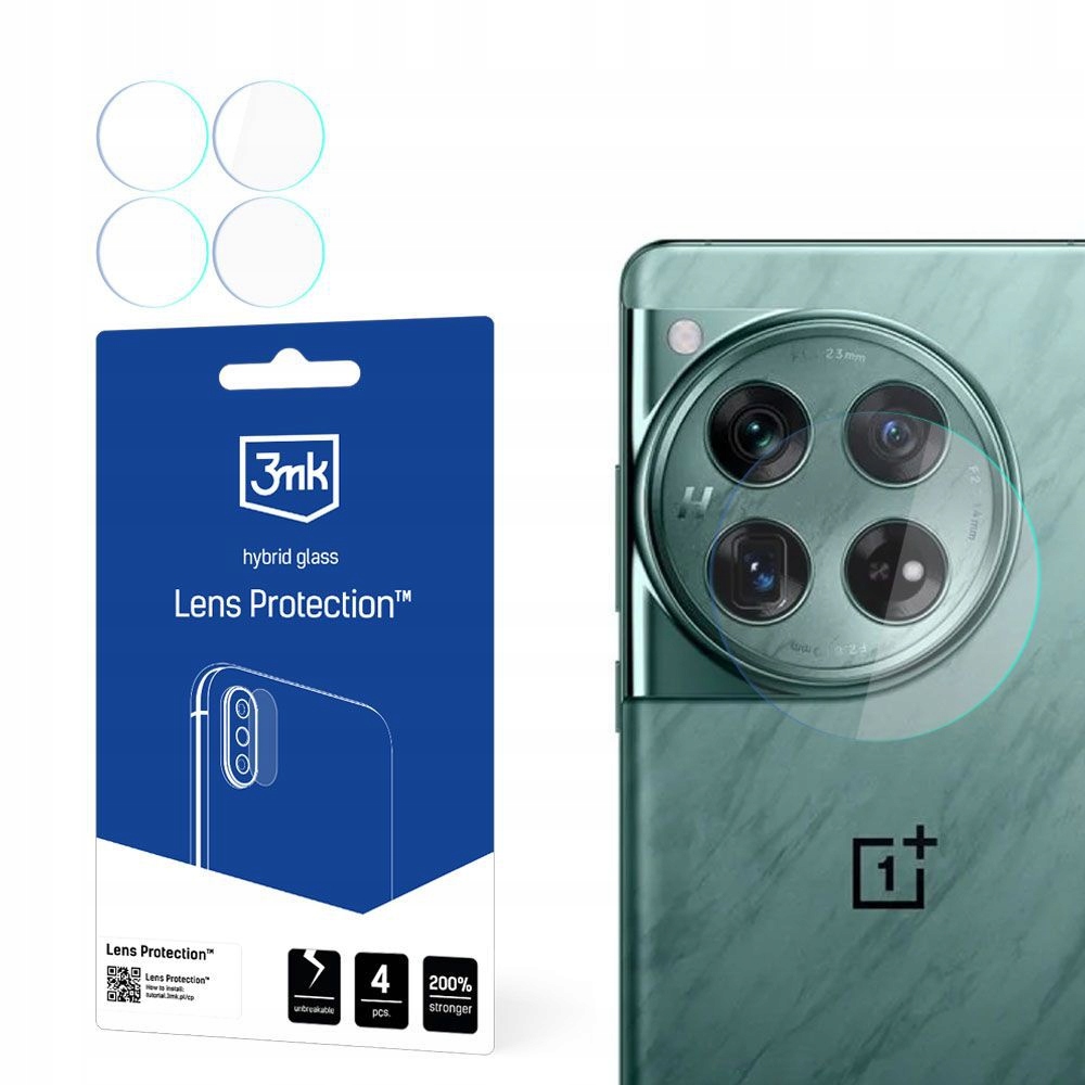 Szkło Hybrydowe Na Obiektyw Do Oneplus 12 3MK Lens Protection