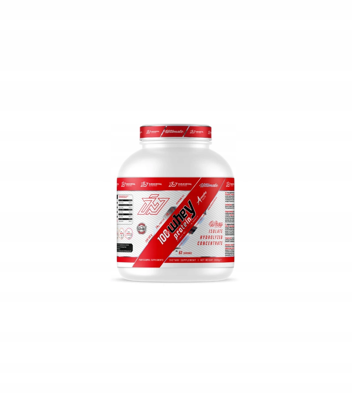 Immortal Whey Protein Instant 2000g arašídový krém protein