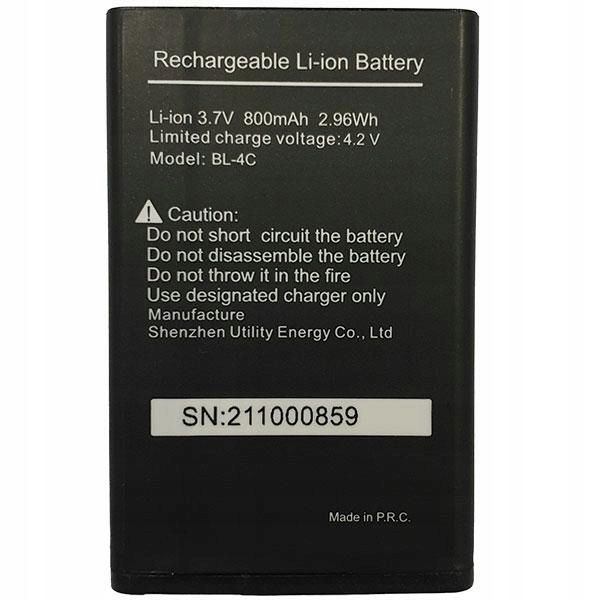 Oryginalna Bateria MaxCom BL-4C MM132 MM133 MM136 Marka Maxcom