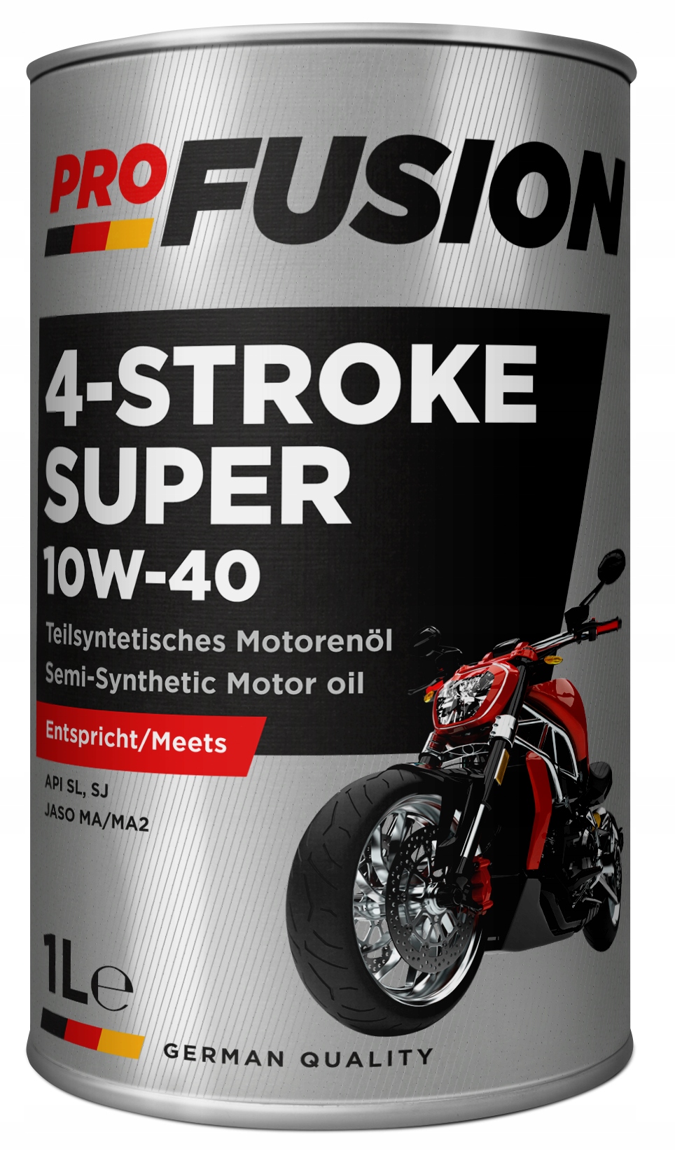 

Olej motocyklowy Profusion 4-STROKE 10W40 1L