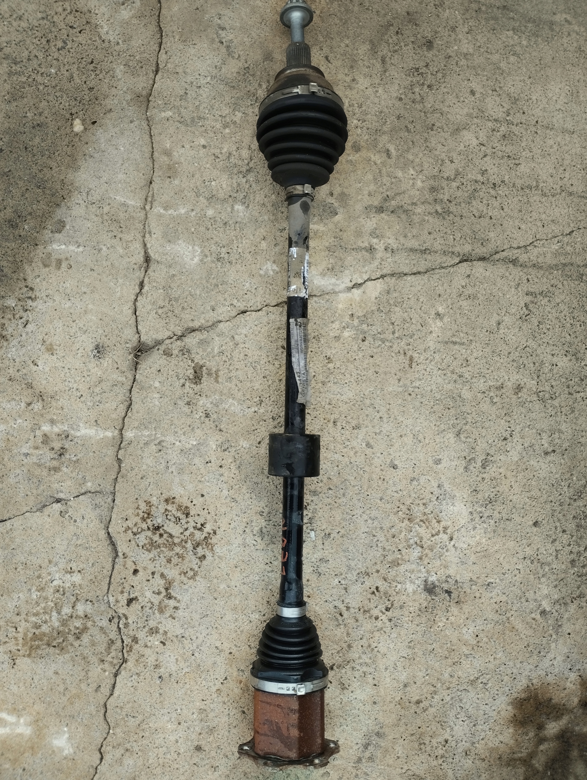 SEAT LEON IV 4 semi-axis right 5WA407272B