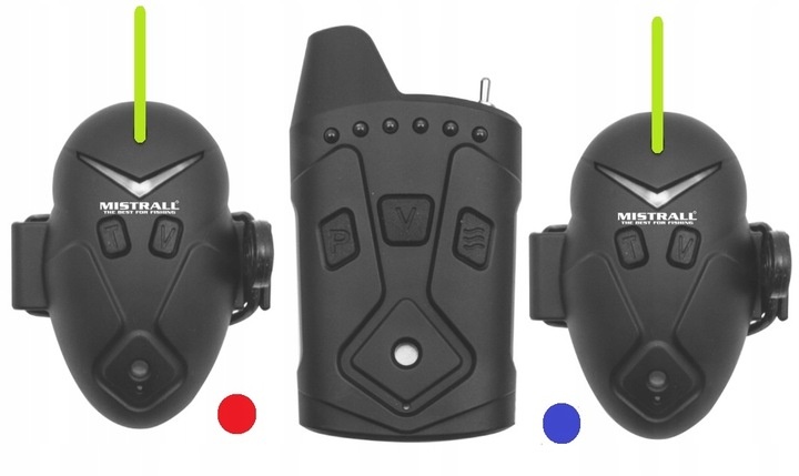 Zestaw Sygnalizatorów Mistrall Catfish Vibro 2+1