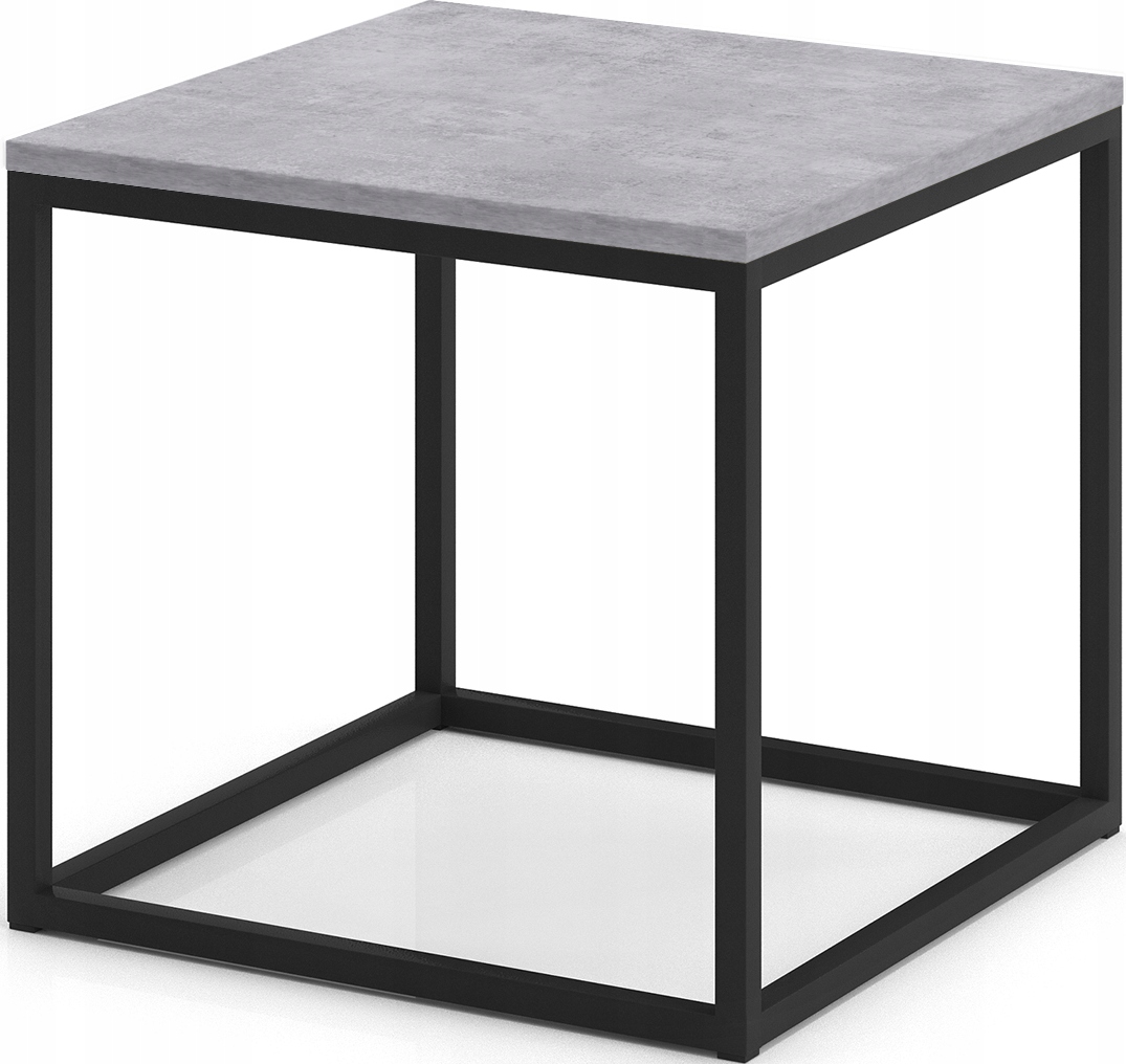 

Kawowy Stolik z profilu Loft Industrial Czarny Bj