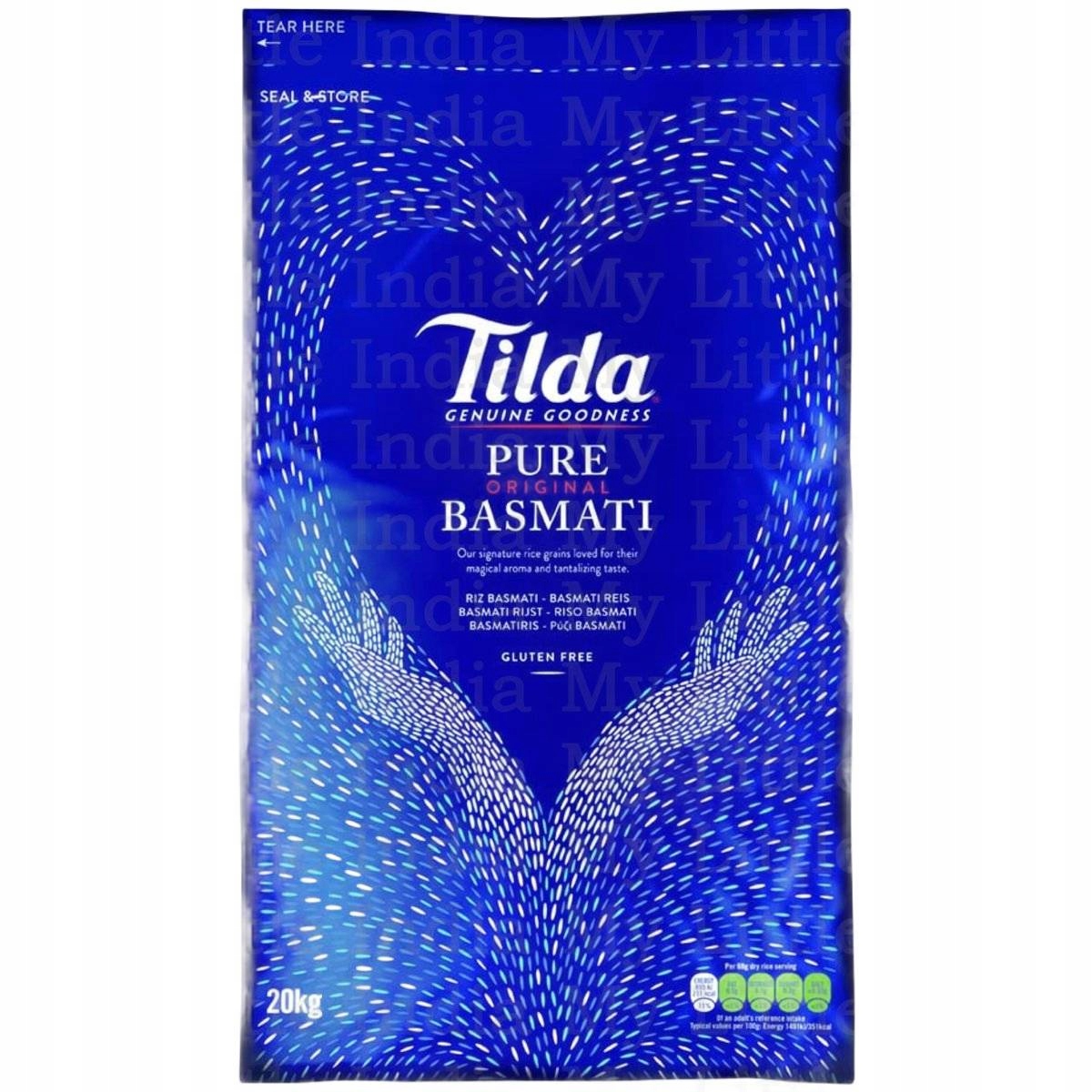 Ryż basmati Basmati Rice Tilda Pure Original 20 kg
