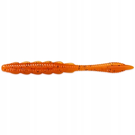 Scaly Fat 3.2”, #049 Orange Pumpkin/Black 8szt