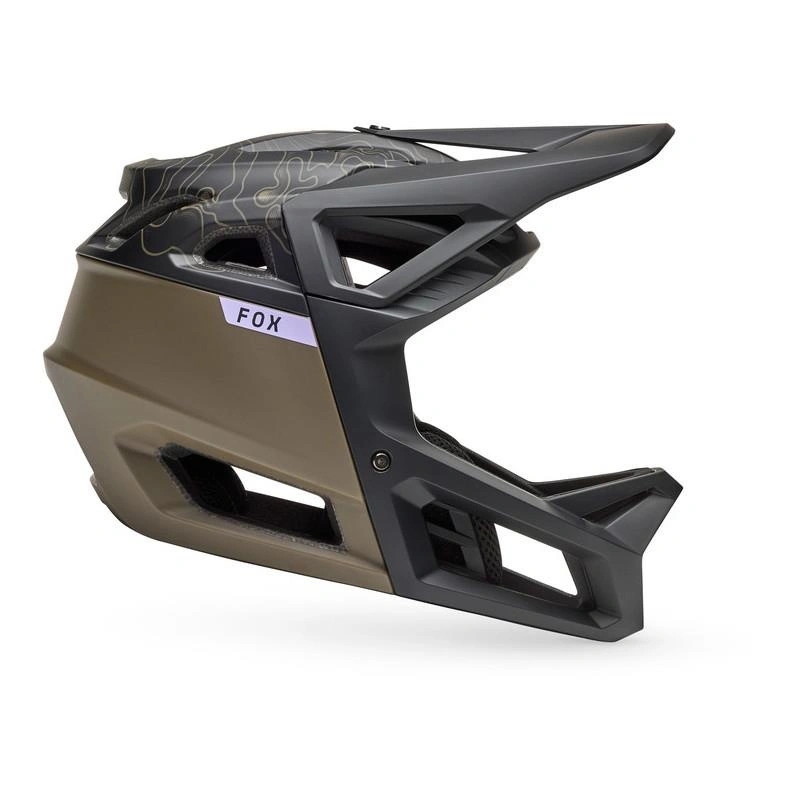 Cyklistická přilba Fox Proframe Frequency Military zelená