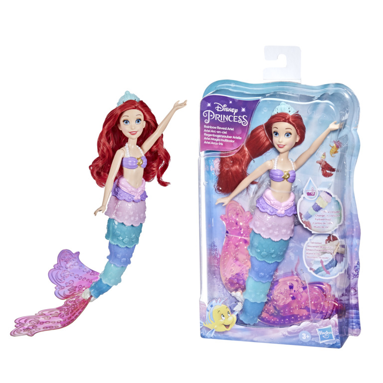 

Hasbro Disney Tęczowy ogon syrenki Arielki F0399