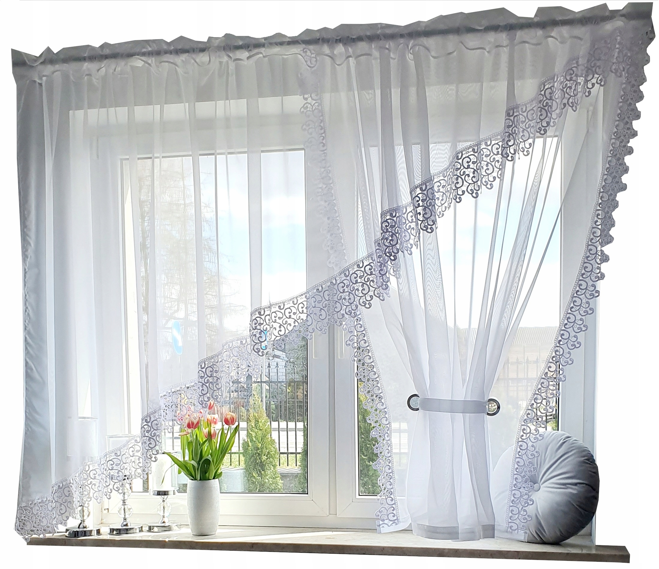 

Firana gotowa Firany 160x400 cm Firanki z gipiura