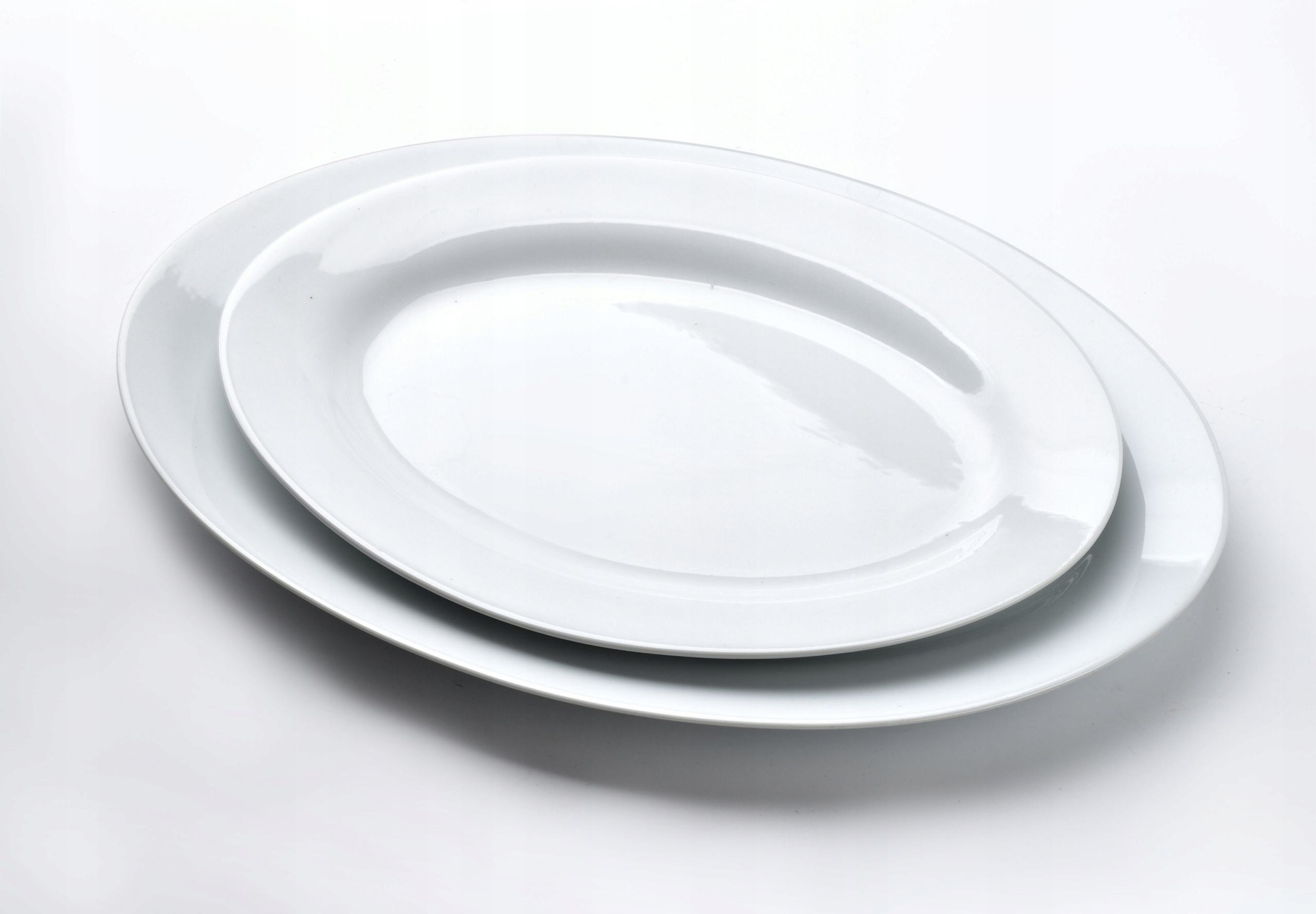 półmisek owalny biała porcelana BASIC 30x20xh2.2cm — 3