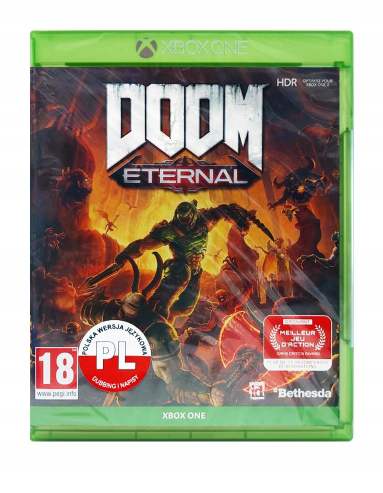 

Doom Eternal Xbox One Gra Na Płycie Po Polsku