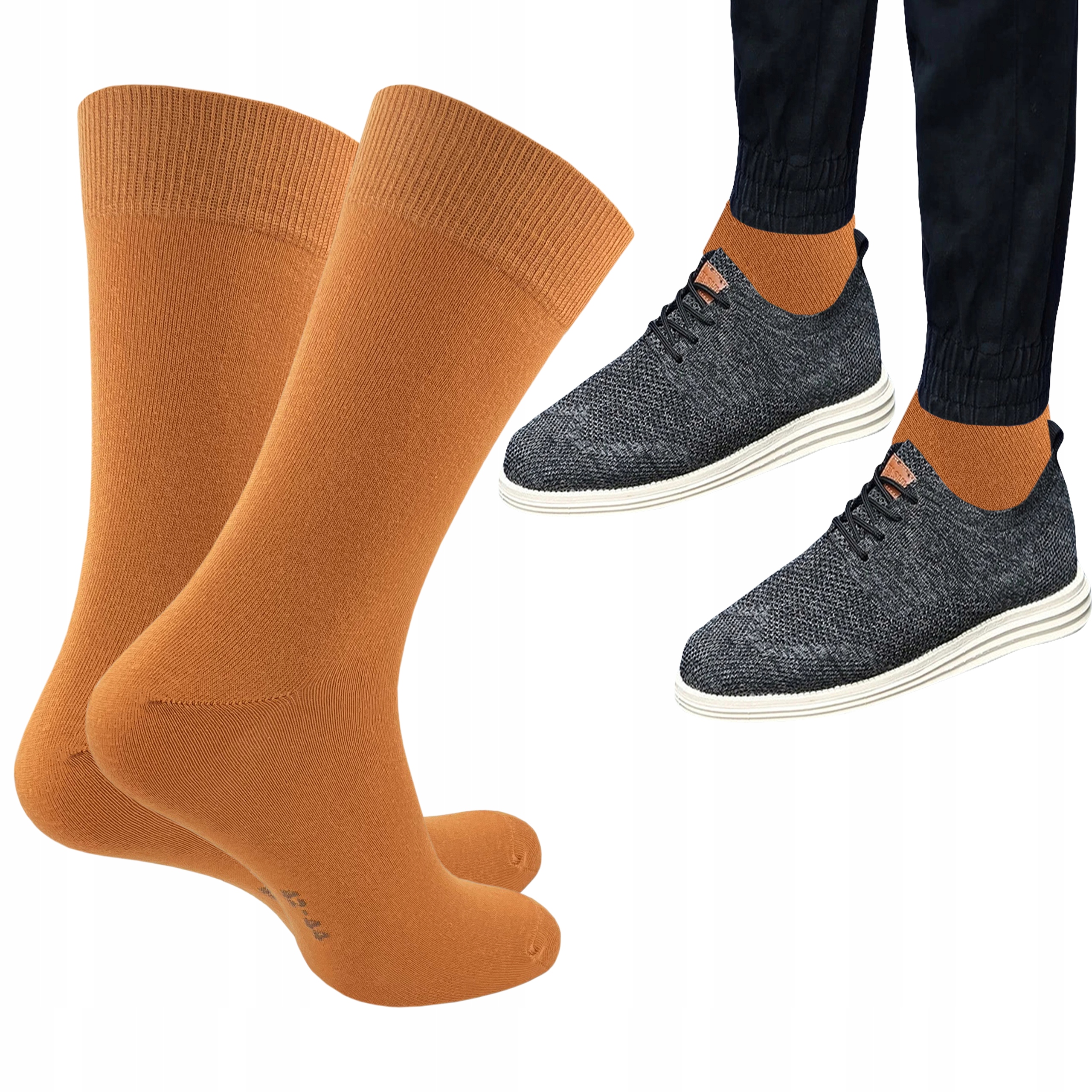 

Skarpety Męskie Wola Casual Carotte 45/47