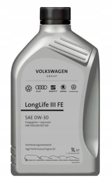 

Olej Vw Group 0W30 LL III Fe 1L Syntetyczny