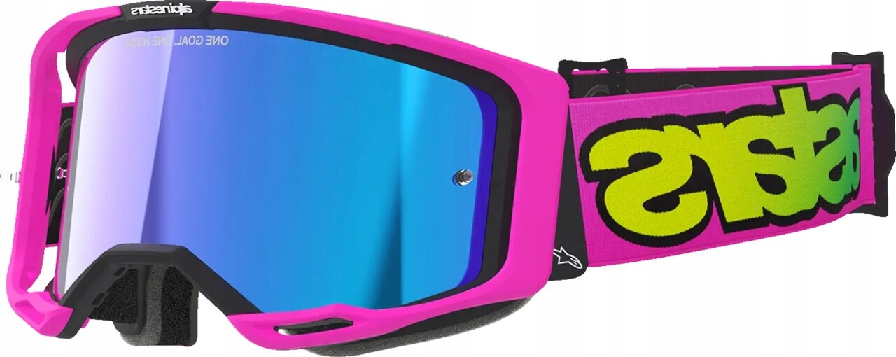 Okuliare Alpinestars Vision 8 Vista pink/yellow