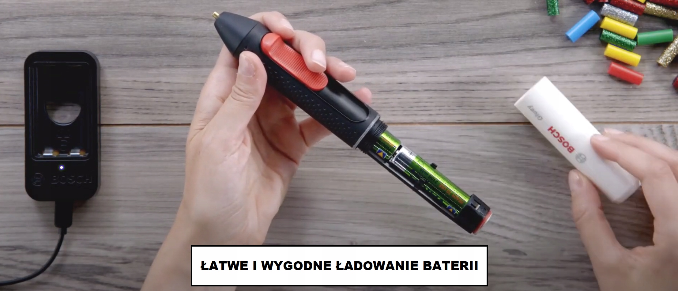 Pistolet do kleju Bosch Gluey Cupcake Pink 150°C Temperatura maksymalna 150°C