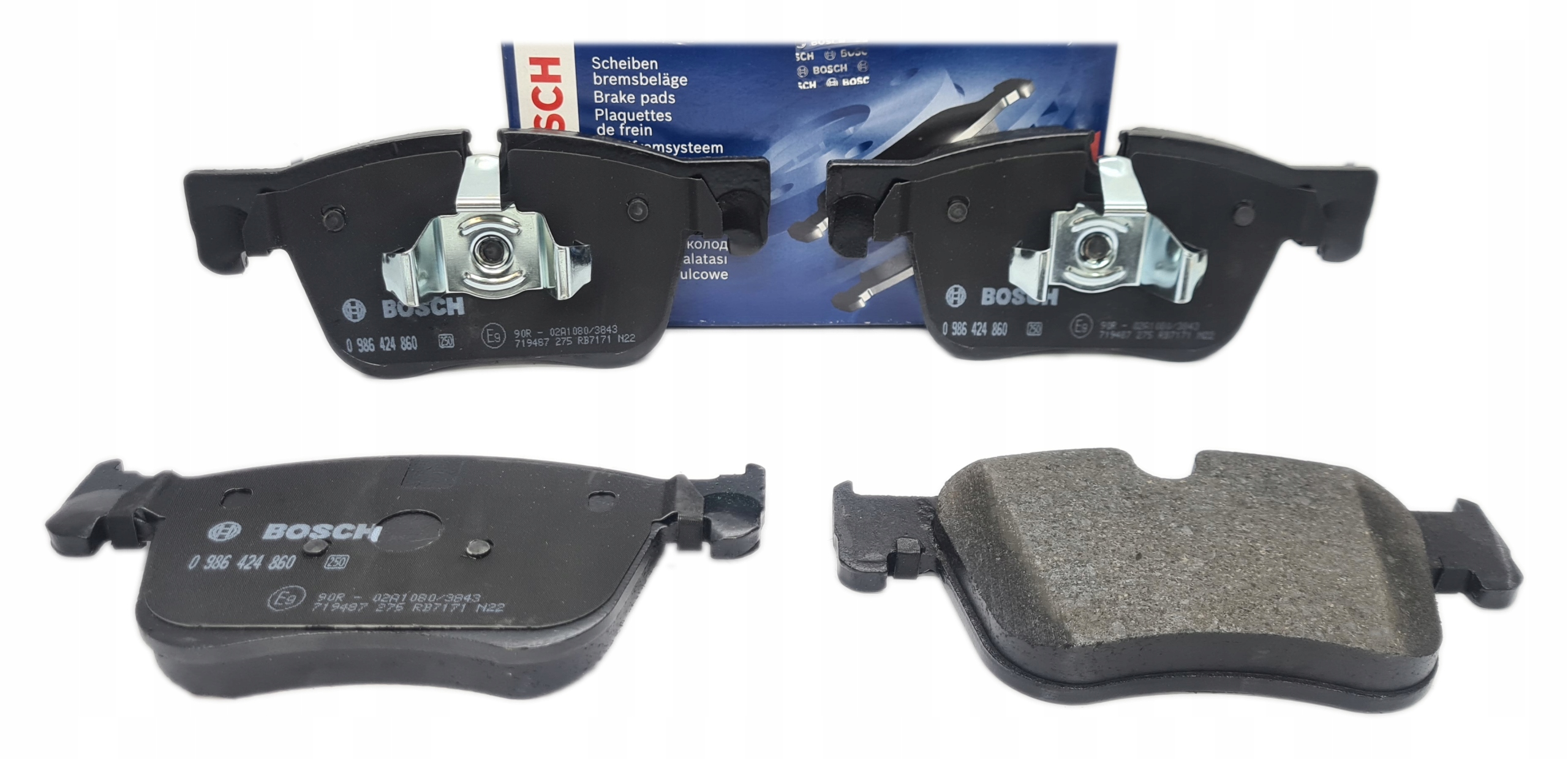 0 986 - КОЛОДКИ ПЕРЕДНІ PEUGEOT 3008 5008 508 FIFTER PARTNER