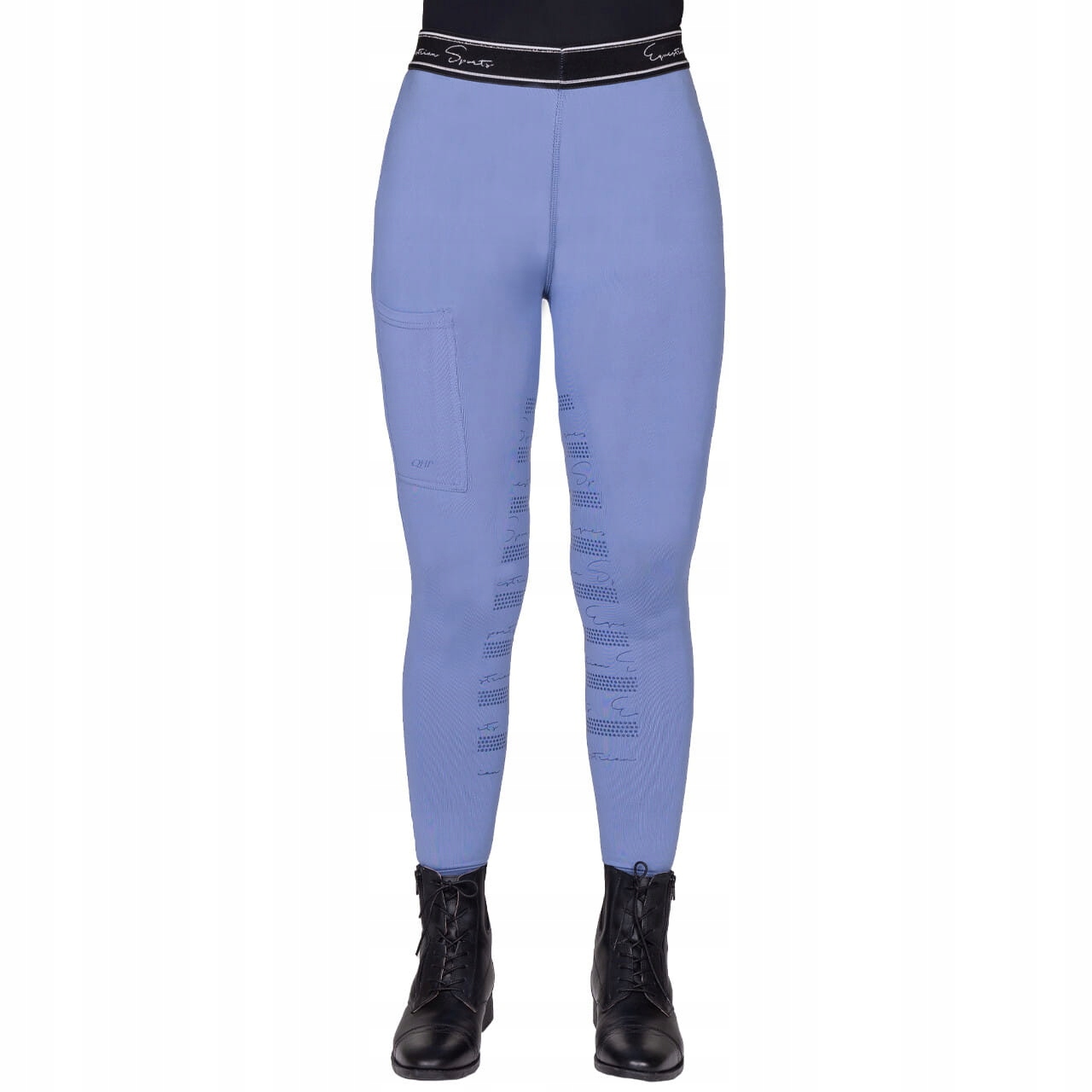 Dámské legíny Qhp Eden FullGrip modré 38